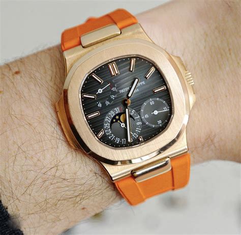 patek philippe nautilus orange price|cheapest Patek Philippe Nautilus.